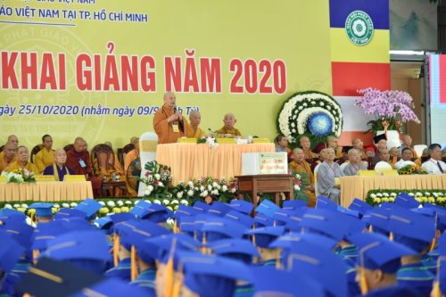 Tổng Kết Chương Trình Hỗ Trợ Lễ Tốt Nghiệp Và Khai Giảng Năm Học 2020  Học Viện PGVN TP. HCM (C255)