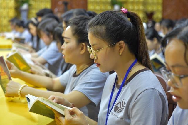 TP. HCM: Tiếp thêm sức mạnh qua khóa tu tuổi trẻ