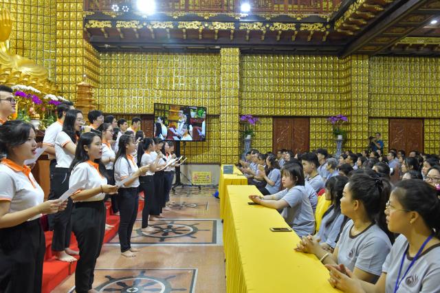 TP. HCM: Tiếp thêm sức mạnh qua khóa tu tuổi trẻ