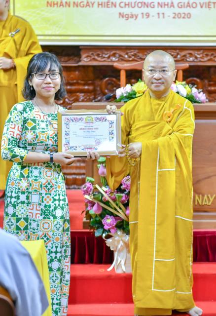 Chùa Giác Ngộ tổ chức Lễ tri ân người Thầy khai sáng nhân dịp 20/11
