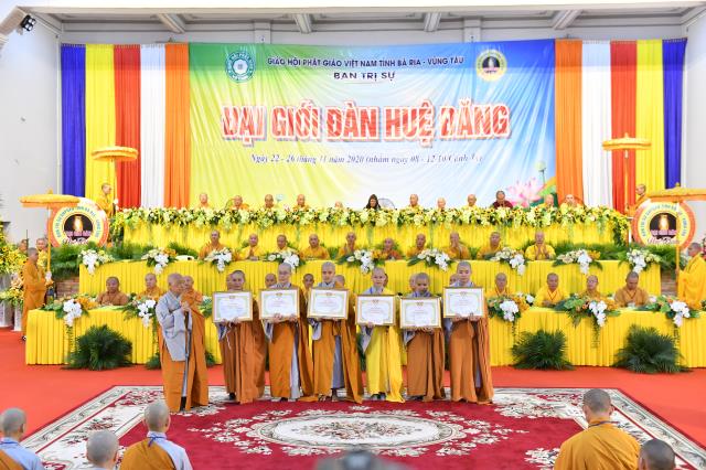 BR - VT: Lễ Bế mạc Đại Giới đàn Huệ Đăng lần thứ X