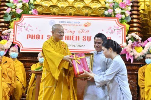 Lễ Tổng Kết Phật Sự, Thiện Sự Chùa Giác Ngộ - Quỹ Đạo Phật Ngày Nay Năm 2020