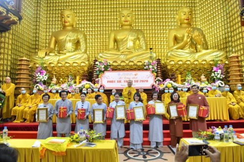 Lễ Tổng Kết Phật Sự, Thiện Sự Chùa Giác Ngộ - Quỹ Đạo Phật Ngày Nay Năm 2020
