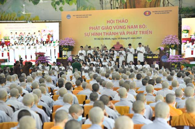 TP.HCM: Lễ khai mạc hội thảo Phật giáo vùng Nam Bộ