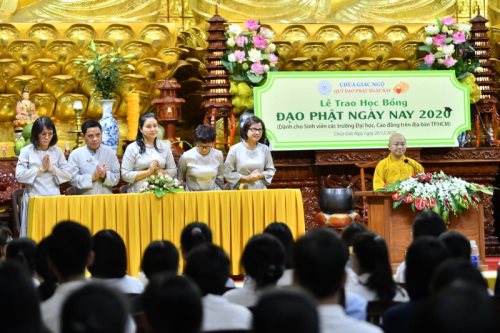 Tổng Kết Chương Trình Học Bổng Đạo Phật Ngày Nay 2020  (C258)  (Dành Cho Quý Tăng Ni Thuộc Tăng Đoàn Chùa Giác Ngộ Và Sinh Viên Các Trường Đại Học, Cao Đẳng Tại Tp. HCM)