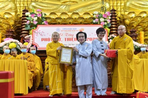 Lễ Tổng Kết Phật Sự, Thiện Sự Chùa Giác Ngộ - Quỹ Đạo Phật Ngày Nay Năm 2020