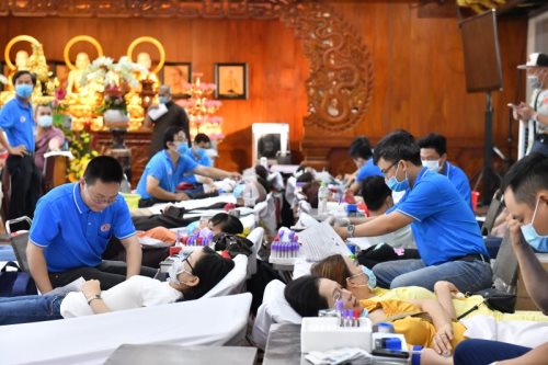 Chùa Giác Ngộ: 399 Người Tham Gia Hiến Máu Nhân Đạo Lần Thứ 42 (HM42)