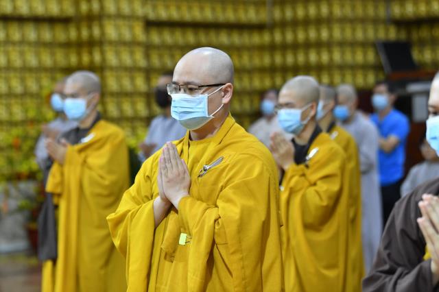 Lễ mừng Khánh tuế tại chùa Giác Ngộ năm 2021