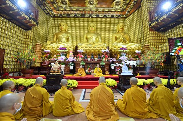 Lễ mừng Khánh tuế tại chùa Giác Ngộ năm 2021