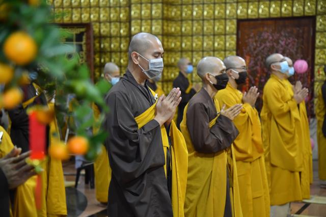 Lễ mừng Khánh tuế tại chùa Giác Ngộ năm 2021