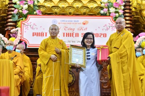 Lễ Tổng Kết Phật Sự, Thiện Sự Chùa Giác Ngộ - Quỹ Đạo Phật Ngày Nay Năm 2020