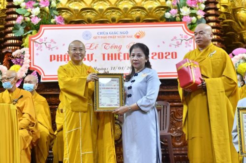 Lễ Tổng Kết Phật Sự, Thiện Sự Chùa Giác Ngộ - Quỹ Đạo Phật Ngày Nay Năm 2020