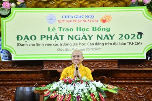 Tổng Kết Chương Trình Học Bổng Đạo Phật Ngày Nay 2020  (C258)  (Dành Cho Quý Tăng Ni Thuộc Tăng Đoàn Chùa Giác Ngộ Và Sinh Viên Các Trường Đại Học, Cao Đẳng Tại Tp. HCM)