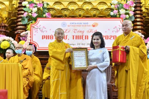Lễ Tổng Kết Phật Sự, Thiện Sự Chùa Giác Ngộ - Quỹ Đạo Phật Ngày Nay Năm 2020
