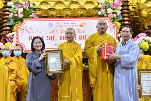 Lễ Tổng Kết Phật Sự, Thiện Sự Chùa Giác Ngộ - Quỹ Đạo Phật Ngày Nay Năm 2020