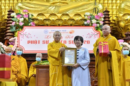 Lễ Tổng Kết Phật Sự, Thiện Sự Chùa Giác Ngộ - Quỹ Đạo Phật Ngày Nay Năm 2020