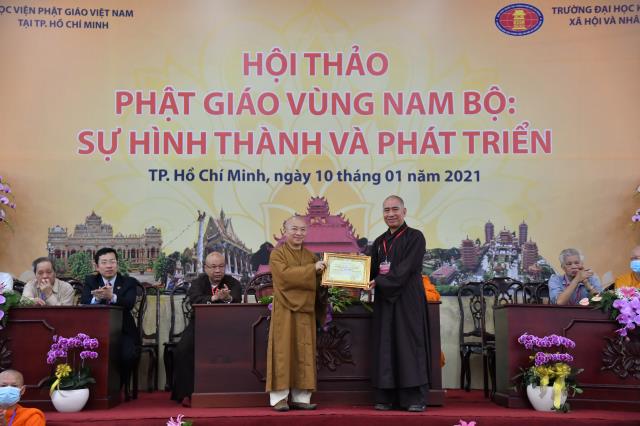 TP.HCM: Lễ bế mạc Hội thảo khoa học Phật giáo Nam bộ