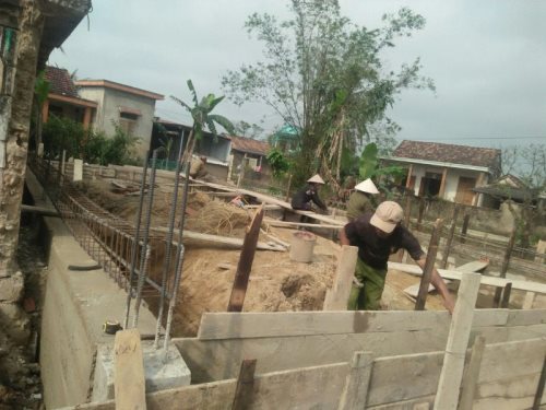 Cập Nhật Tình Hình Xây Dựng Nhà Chống Lũ Tại Quảng Bình – 05 Hộ Đã Hoàn Thiện Móng