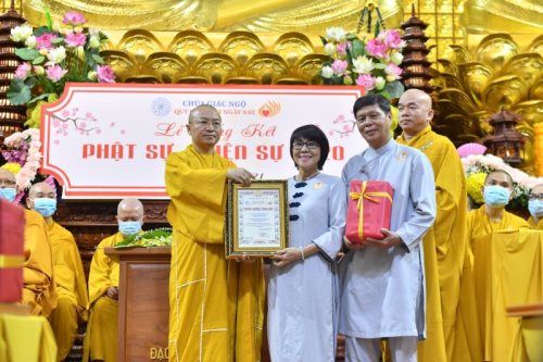 Lễ Tổng Kết Phật Sự, Thiện Sự Chùa Giác Ngộ - Quỹ Đạo Phật Ngày Nay Năm 2020