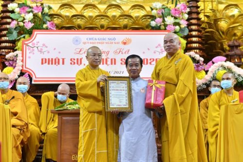 Lễ Tổng Kết Phật Sự, Thiện Sự Chùa Giác Ngộ - Quỹ Đạo Phật Ngày Nay Năm 2020