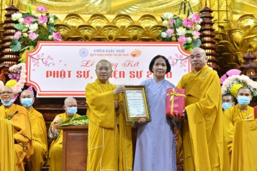Lễ Tổng Kết Phật Sự, Thiện Sự Chùa Giác Ngộ - Quỹ Đạo Phật Ngày Nay Năm 2020