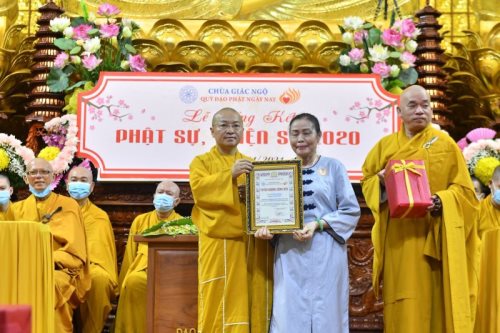 Lễ Tổng Kết Phật Sự, Thiện Sự Chùa Giác Ngộ - Quỹ Đạo Phật Ngày Nay Năm 2020