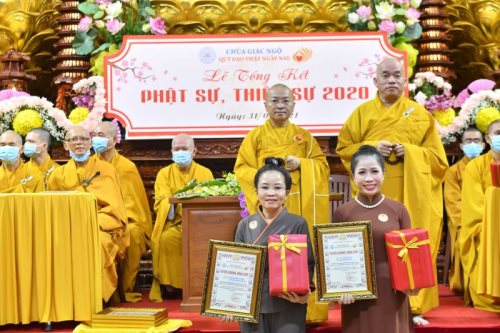 Lễ Tổng Kết Phật Sự, Thiện Sự Chùa Giác Ngộ - Quỹ Đạo Phật Ngày Nay Năm 2020