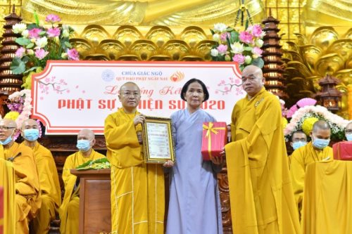 Lễ Tổng Kết Phật Sự, Thiện Sự Chùa Giác Ngộ - Quỹ Đạo Phật Ngày Nay Năm 2020