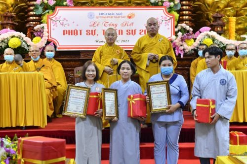 Lễ Tổng Kết Phật Sự, Thiện Sự Chùa Giác Ngộ - Quỹ Đạo Phật Ngày Nay Năm 2020