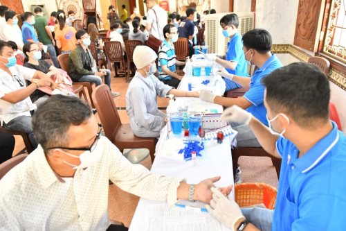 Chùa Giác Ngộ: 399 Người Tham Gia Hiến Máu Nhân Đạo Lần Thứ 42 (HM42)