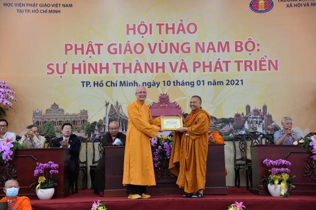 TP.HCM: Lễ bế mạc Hội thảo khoa học Phật giáo Nam bộ