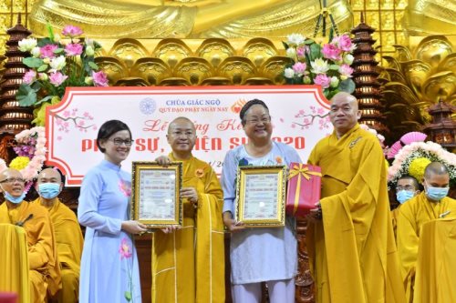 Lễ Tổng Kết Phật Sự, Thiện Sự Chùa Giác Ngộ - Quỹ Đạo Phật Ngày Nay Năm 2020