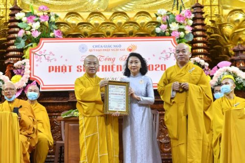 Lễ Tổng Kết Phật Sự, Thiện Sự Chùa Giác Ngộ - Quỹ Đạo Phật Ngày Nay Năm 2020
