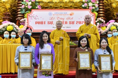 Lễ Tổng Kết Phật Sự, Thiện Sự Chùa Giác Ngộ - Quỹ Đạo Phật Ngày Nay Năm 2020