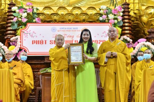 Lễ Tổng Kết Phật Sự, Thiện Sự Chùa Giác Ngộ - Quỹ Đạo Phật Ngày Nay Năm 2020