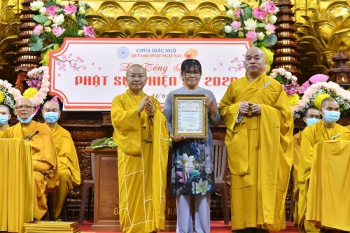 Lễ Tổng Kết Phật Sự, Thiện Sự Chùa Giác Ngộ - Quỹ Đạo Phật Ngày Nay Năm 2020