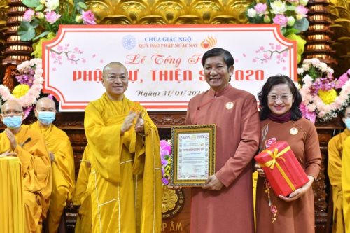 Lễ Tổng Kết Phật Sự, Thiện Sự Chùa Giác Ngộ - Quỹ Đạo Phật Ngày Nay Năm 2020