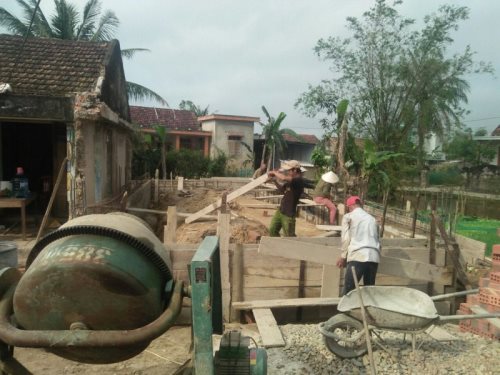 Cập Nhật Tình Hình Xây Dựng Nhà Chống Lũ Tại Quảng Bình – 05 Hộ Đã Hoàn Thiện Móng