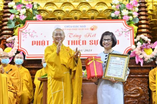 Lễ Tổng Kết Phật Sự, Thiện Sự Chùa Giác Ngộ - Quỹ Đạo Phật Ngày Nay Năm 2020