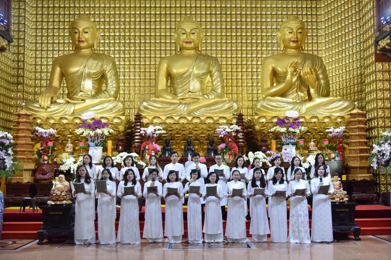 Trang nghiêm Lễ Tưởng niệm thân mẫu TT. Thích Nhật Từ