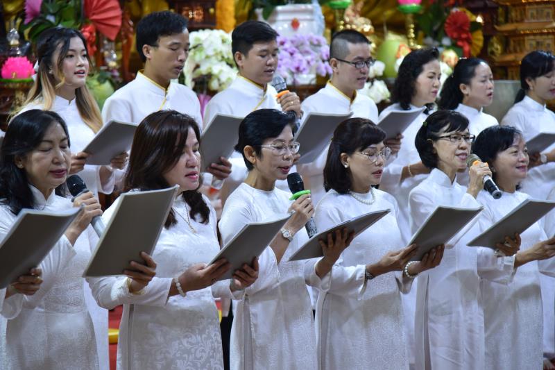 Trang nghiêm Lễ Tưởng niệm thân mẫu TT. Thích Nhật Từ
