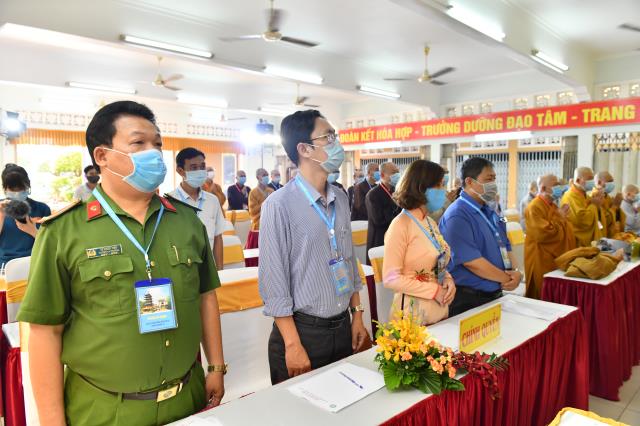 Tăng đoàn chùa Giác Ngộ dự Đại hội trù bị chuẩn bị cho Đại hội Đại biểu Phật giáo Quận 10 lần thứ X (nhiệm kỳ 2021 - 2026)