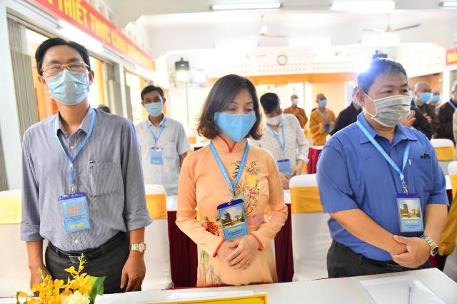 Tăng đoàn chùa Giác Ngộ dự Đại hội trù bị chuẩn bị cho Đại hội Đại biểu Phật giáo Quận 10 lần thứ X (nhiệm kỳ 2021 - 2026)