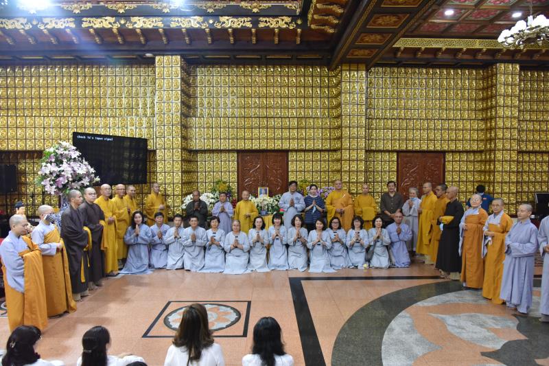Trang nghiêm Lễ Tưởng niệm thân mẫu TT. Thích Nhật Từ