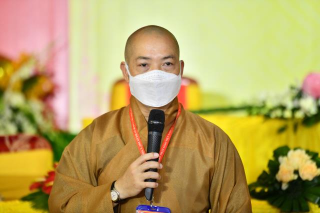Tăng đoàn chùa Giác Ngộ dự Đại hội trù bị chuẩn bị cho Đại hội Đại biểu Phật giáo Quận 10 lần thứ X (nhiệm kỳ 2021 - 2026)