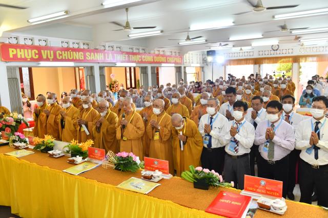 TP.HCM: Đại hội Đại biểu Phật giáo Quận 10 lần thứ X (nhiệm kỳ 2021 - 2026)