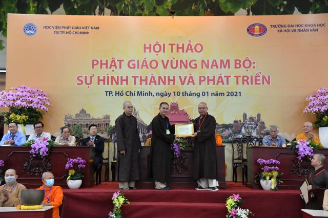 TP.HCM: Lễ bế mạc Hội thảo khoa học Phật giáo Nam bộ