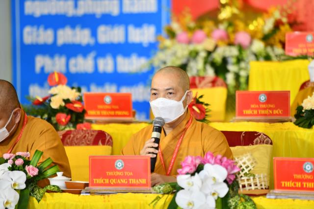 TP.HCM: Đại hội Đại biểu Phật giáo Quận 10 lần thứ X (nhiệm kỳ 2021 - 2026)