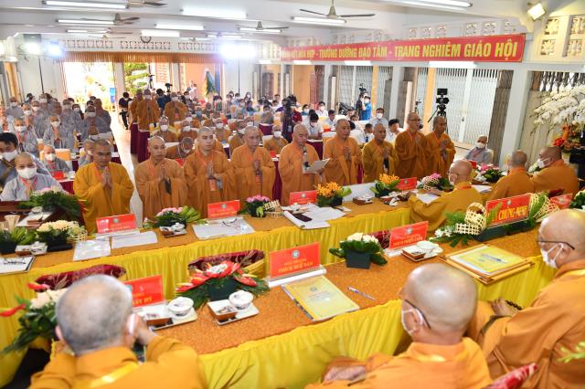 TP.HCM: Đại hội Đại biểu Phật giáo Quận 10 lần thứ X (nhiệm kỳ 2021 - 2026)