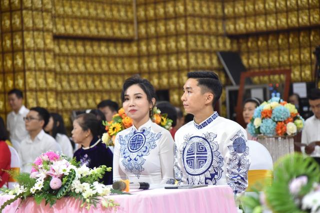 Chùa Giác Ngộ: Hôn lễ dưới đài sen của đôi uyên ương Văn Sơn và Bạch Thảo